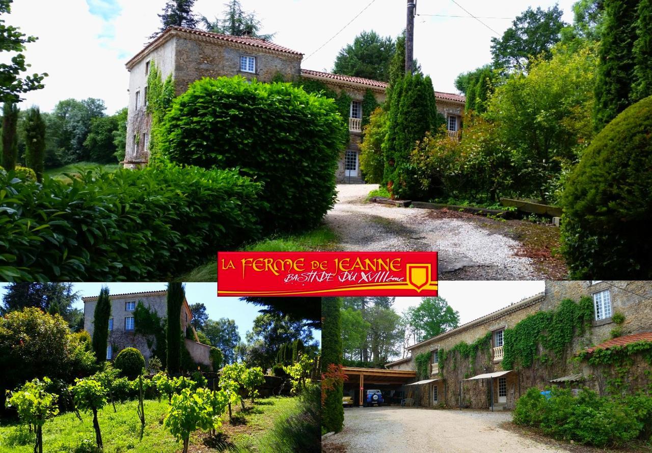 La Ferme De Jeanne Bed & Breakfast Saint-Girons  Eksteriør bilde